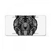 tiger zentangle License Plate
