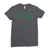 Go vegan baby Ladies Fitted T-Shirt