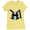 Killerbunny2007 Rainbow Overflow Ladies Fitted T-Shirt
