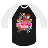 paw patrol birthday girl  aunt 3/4 Sleeve Shirt