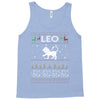 leo christmas ugly sweater Tank Top