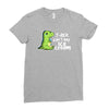 sad t rex Ladies Fitted T-Shirt