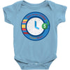 clock Baby Bodysuit