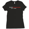 team mcgregor Ladies Fitted T-Shirt