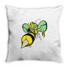 bumble bee Throw Pillow