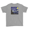 tardis starry night Youth Tee