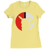 pikachu silhouette Ladies Fitted T-Shirt