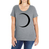black moon Ladies Curvy T-Shirt