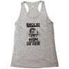 Back Of I Have A Crazy Mom And I am not Afraid To Use Her Racerback Tank