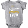 queens are born in 1970 Baby Onesie