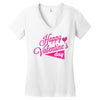 happy valentine's day Women's V-Neck T-Shirt