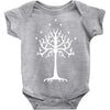 white tree of gondor Baby Onesie