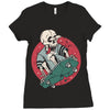 skullboarding Ladies Fitted T-Shirt