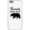 Daddy Bear - Baby Bear Custom Name iPhone 6/6s Case