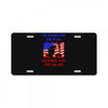 we stand for the flag License Plate