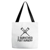 I Survived Foot Surgery Tote Bags