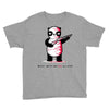 black, red and white Youth Tee