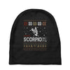 santa scorpio christmas ugly t shirts Baby Beanies