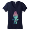 anatomy of a troll Women's V-Neck T-Shirt