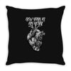 new york in my heart Throw Pillow