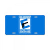 second amendment rated e for everyone License Plate