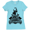 I Am German Shepherd Actually In A Very Commited Relationship Ladies Fitted T-Shirt