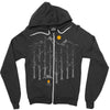 be alone Zipper Hoodie