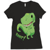 rawr (2) Ladies Fitted T-Shirt