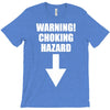 warning choking hazard printed T-Shirt