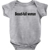 beautifull woman Baby Bodysuit
