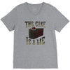 the cake is a lie V-Neck Tee