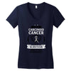 I am a Carcinoid Cancer Survivor - What's Your Superpower? Women's V-Neck T-Shirt