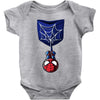 spider man pocket Baby Onesie