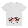 April Peeking Out Baby Girl All Over Women's T-shirt