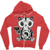 panda (3) Zipper Hoodie