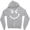 bon jovi smirk logo rock metal band Zipper Hoodie