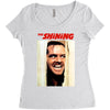 the shining Women's Triblend Scoop T-shirt