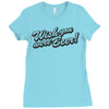 wish you were beer (3) Ladies Fitted T-Shirt