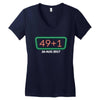Conor Mcgregor 49+1 Women's V-Neck T-Shirt