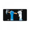 bad sock puppet License Plate