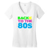 back to the 80s Women's V-Neck T-Shirt