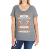 Never Underestimate The Strength Of A Leukemia Cancer Warrior Ladies Curvy T-Shirt