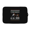 ya done messed up a a ron ugly sweater Laptop sleeve