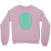 kaonashi mask spirited away Crewneck Sweatshirt