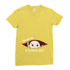 Excuse Me Is It March Yet Baby Boy Ladies Fitted T-Shirt