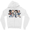 strange bffs Zipper Hoodie