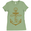 anchored faith Ladies Fitted T-Shirt