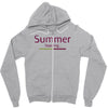 summer loading Zipper Hoodie
