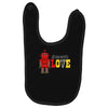 all you need is love best Baby Bibs