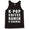 k pop coffee ramen k dramas Tank Top